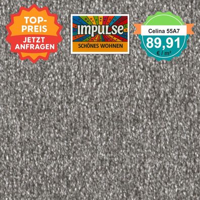 Vorwerk Celina 55A7 Velours Teppichboden 4 m breit - versandkostenfrei ab 5 m²