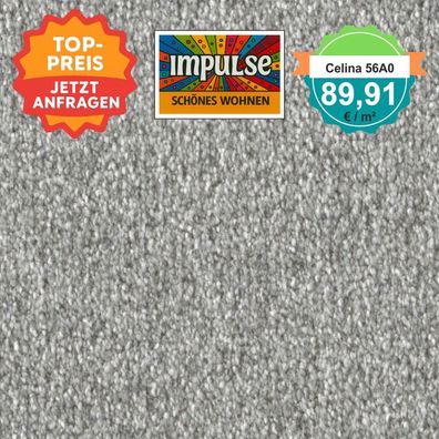 Vorwerk Celina 56A0 Velours Teppichboden 4 m breit - versandkostenfrei ab 5 m²