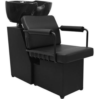 Waschstation Comodo – bewegliche Keramikschüssel mit Armatur, Wasserhahn & Brause