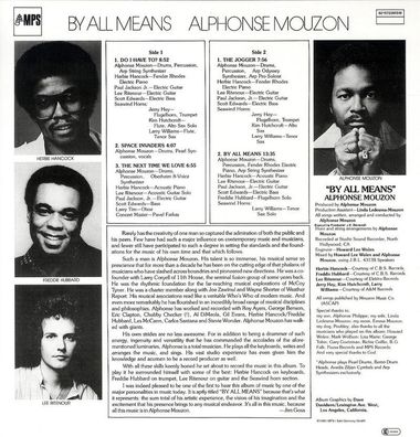 Alphonse Mouzon (1948-2016): By All Means (remastered) (180g) - - (LP / B)