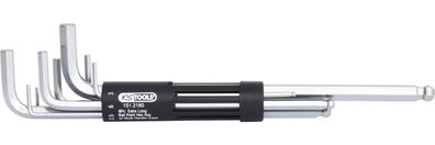 KS TOOLS 3 in 1 Innen6kant-Winkelstiftschlüssel-Satz,8-tlg XL, Kugelkopf