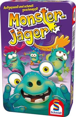 Monsterjäger Mitbringspiel in Metalldose