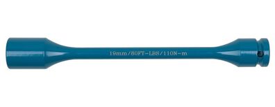 KS TOOLS 1/2" Torsions-Drehmomentbegrenzer-Stecknuss, 19mmx110Nm