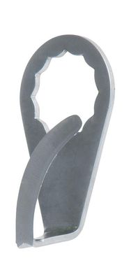 KS TOOLS Schaberklinge, gebogen, geschwungen, Klingenlänge 36mm