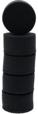 KS TOOLS Kunststoffpad schwarz, Ø 50,0mm, 5er Pack