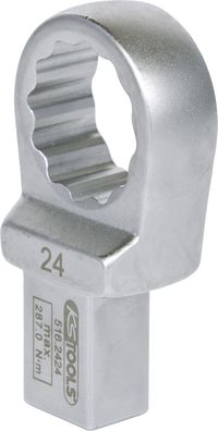 KS TOOLS 14x18mm Einsteck-Ringschlüssel, 24mm
