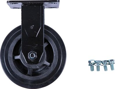 KS TOOLS Laufrolle starr für Werkstattwagen P45 inkl. Schrauben