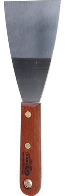 KS TOOLS Edelstahl Spachtel, 75mm, mit Holzgriff