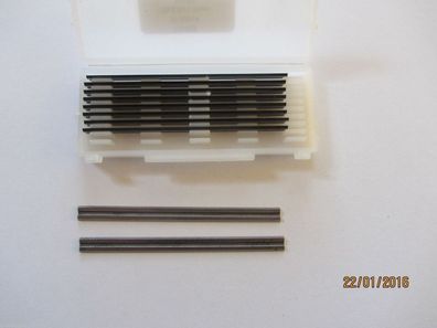 1 Pack 10 HM HW Hobelmesser/ Wendeschneidplatten 75,5 mm VHM für Bosch/ AEG/ Festo