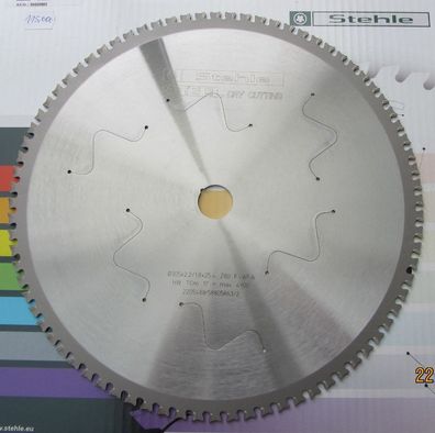 HM/ Widia Kreissägeblatt 305 x 25,4 Z 80 Stehle fürJepson 9312E u. 9430