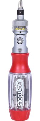 KS TOOLS 1/4" Ratschen-Bit-Schraubendreher, 190mm