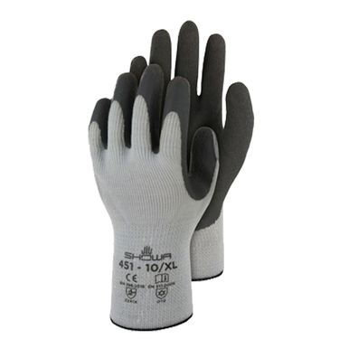 Thermo-Strickhandschuhe grau Gr. M/8 Showa