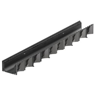 ACO Self® Entwässerung Baukasten Hexaline 2.0 Rinne ohne Rost 1m schwarz