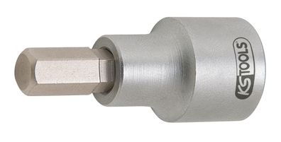 KS TOOLS 3/8" Bit-Stecknuss für Innensechskant-Schrauben am Bremssattel, 7mm