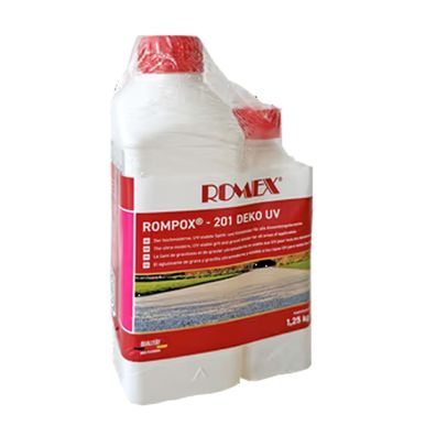 ROMPOX-201 DEKO UV 1,25kg UV-stabiler Splitt- und Kiesbinder