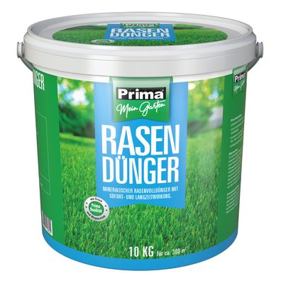 Prima Rasendünger mit Sofort- und Langzeitwirkung 10kg