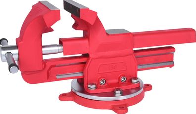 KS TOOLS Parallel-Schraubstock mit Drehteller, 147 mm