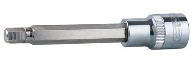 KS TOOLS 3/8" CHROMEplus Bit-Stecknuss Innensechskant lang, 5mm