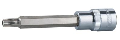 KS TOOLS 3/8" CHROMEplus Bit-Stecknuss Torx mit Stirnlochbohrung, ang, TB40