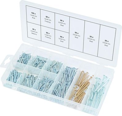 KS TOOLS Sortiment Nägel,550-tlg