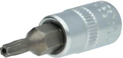 Brilliant Tools 1/4" Torx-Bit-Stecknuss, mit Stirnlochbohrung, TB15