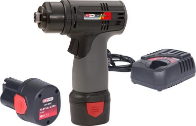 KS TOOLS Akku-Schleifmaschine, 3.200 U/min 10,8V, mit 2 Akkus und 1 Ladegerät