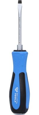 Brilliant Tools Schraubendreher Schlitz mit Schlagkappe, 5,0 x 75 mm