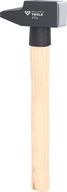 Brilliant Tools Schlosserhammer mit Hickory-Stiel, 800 g, französische Form
