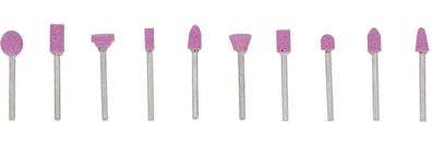 Brilliant Tools Schleifstift-Satz für Stiftschleifer, 10-tlg