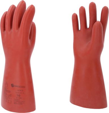 Elektriker-Schutzhandschuh mit mechanischen und thermischen Schutz, Größe 10, Klasse