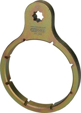 KS TOOLS 1/2" Ölnebelabscheider-Schlüssel für Isuzu, Ø 107 mm