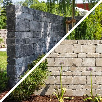 Klostermann Basicwall Gartenmauer 3x Steine-Set 0,18m² 20cm