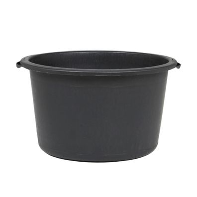 Mörtelkübel PE schwarz Profi-Line 65 l TÜV geprüft, rund