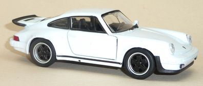 Porsche 911 Turbo G-Serie weiß Sammlermodell ca. 11,5cm