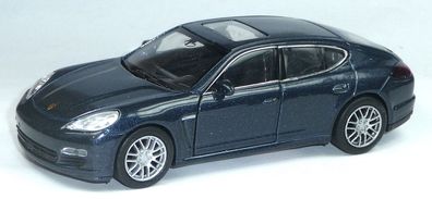 Modellauto Porsche Panamera S ca.12 cm dunkelblau