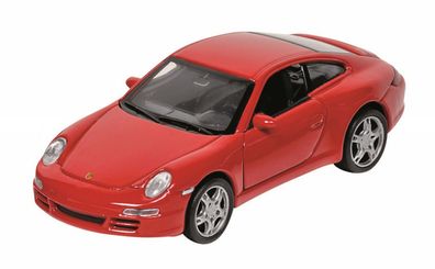 Modellauto Porsche 911 (997) Carrera S ca. 12 cm rot