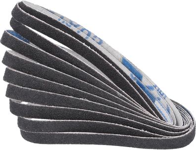 Brilliant Tools Schleifbänder für Druckluft-Bandschleifer, Körnung 60