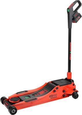 KS TOOLS e-performance Hydraulischer Akku-Wagenheber, 3 t, max. Höhe 615 mm