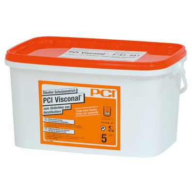 AKTION - PCI Visconal Ölkeller-Schutzanstrich rot 5,0 l MHD: 04/25