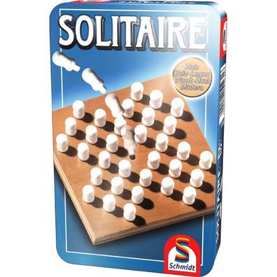 Solitaire Mitbringspiel in Metalldose
