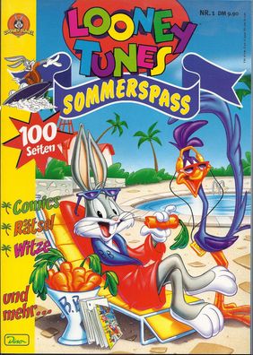 Looney Tunes Sommerspass - ungelesene Neuware aus dem Dino-Verlag 1999 - Rarität!