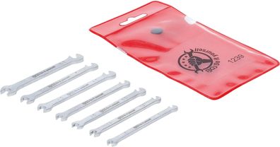 Doppel-Maulschlüssel-Satz | Mini-Ausführung | SW 3 - 5,5 mm | 7-tlg