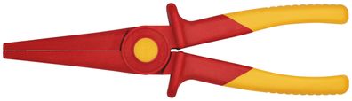 98 62 02 Flachrundzange aus Kunststoff isolierend mit Weichkunststoff-Zone für siche