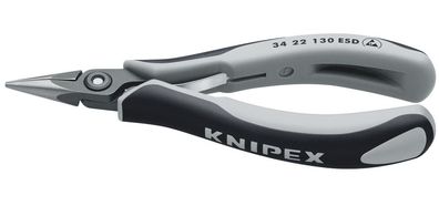 34 22 130 ESD Präzisions-Elektronik-Greifzange ESD mit Mehrkomponenten-Hüllen brünier