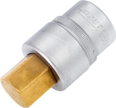 Schraubendreher-Steckschlüsseleinsatz 986-19 ? 1/2 Zoll (12,5 mm) Vierkant hohl ? In