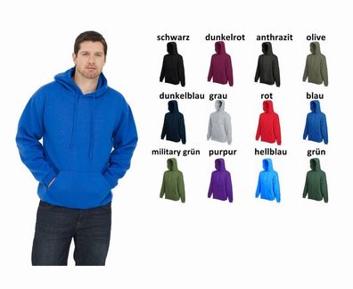 UNEEK Sweatshirt M Kapuzensweatshirt Hoodie Kapuzenjacke Pullover in 12 Farben