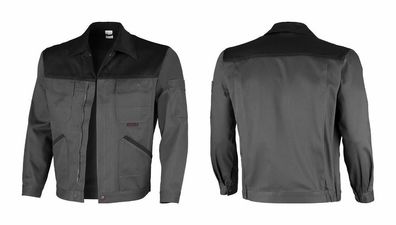 Bundjacke Arbeitsjacke 42-68 grau schwarz Berufsjacke Jacke Blouson Montagejacke