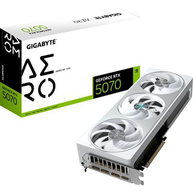 Gigabyte RTX5070 AERO OC, 12GB GDDR7 HDMI 3xDP
