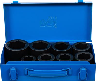 Kraft-Steckschlüssel-Einsatz-Satz Sechskant | Antrieb Innenvierkant 25 mm (1") | SW