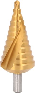KS TOOLS HSS-TiN Stufenbohrer, 6-38mm, 12 Stufen